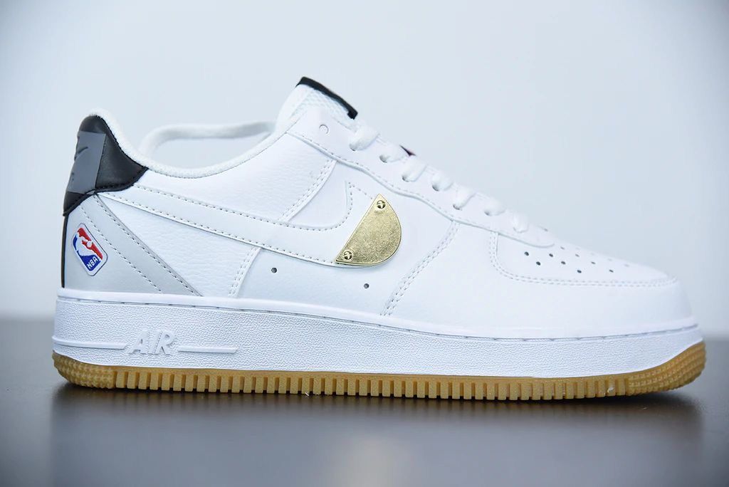 Af1 hot sale nba white