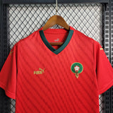 Camisa Seleção Marrocos 2023 Puma - Vermelho - Vilas Store