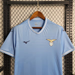 Camisa Lazio I 23/24 Mizuno - Azul - Vilas Store