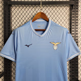 Camisa Lazio I 23/24 Mizuno - Azul - Vilas Store