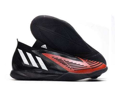 Chuteira Futsal Adidas Edge - Preto e Vermelho - Vilas Store