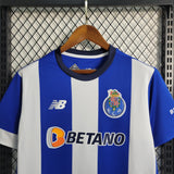 Camisa Porto I 23/24 New Balance - Azul e Branco - Vilas Store