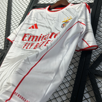 Camisa Benfica 25/26 Adidas - Branco