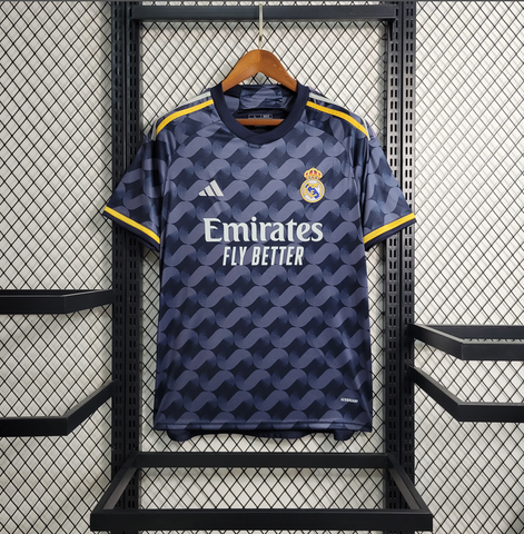 Camisa Real Madrid 23/24 Adidas - Preta - Vilas Store