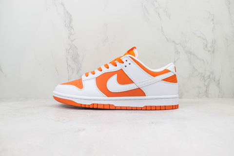 Nike Dunk Low Branco e Laranja - Vilas Store