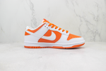 Nike Dunk Low Branco e Laranja - Vilas Store