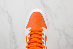 Nike Dunk Low Branco e Laranja - Vilas Store