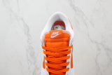 Nike Dunk Low Branco e Laranja - Vilas Store