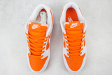 Nike Dunk Low Branco e Laranja - Vilas Store