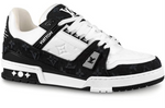 Louis Vuitton Trainer White Black - Vilas Store