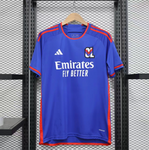 Camisa Olympique Lyon I 23/24 Adidas - Azul - Vilas Store