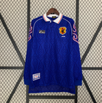 Camisa Manga Longa Seleção Japão 1998 - Vilas Store