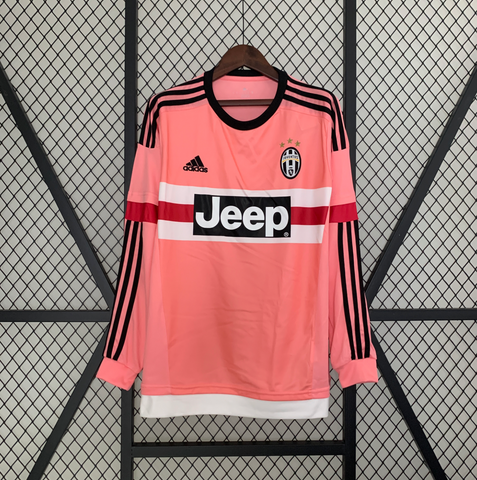 Camisa Manga Longa Juventus 23/24 - Rosa - Vilas Store