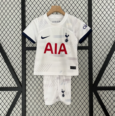 Kit Infantil Tottenham Spurs 23/24 Nike - Branco - Vilas Store