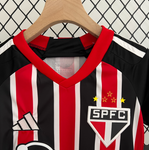 Kit Infantil São Paulo II 23/24 Adidas - Vermelho - Vilas Store