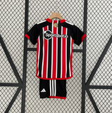 Kit Infantil São Paulo II 23/24 Adidas - Vermelho - Vilas Store