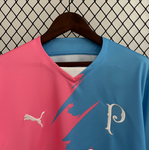 Camisa Palmeiras 23/24 Puma - Rosa e Azul - Vilas Store