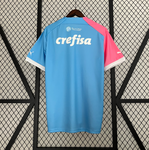 Camisa Palmeiras 23/24 Puma - Rosa e Azul - Vilas Store