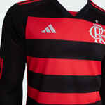 Camisa Flamengo Manga Longa 24/25 Home I - Vilas Store