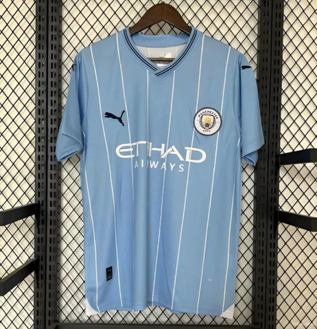 Camisa Manchester City Home I 24/25 - Azul - Vilas Store