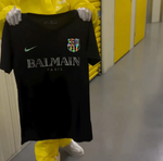 Camisa Barcelona x Balmain 24/25 Nike - Preto - Vilas Store