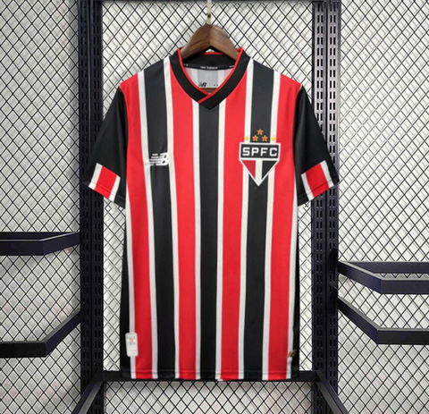 Camisa do São Paulo Away II 24/25 - Listrado - Vilas Store