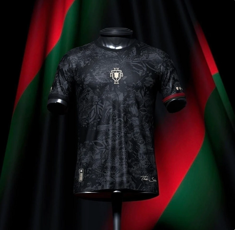 Camisa The Siu Cristiano Ronaldo 7 Preta commafootball - 24/25 - Vilas Store