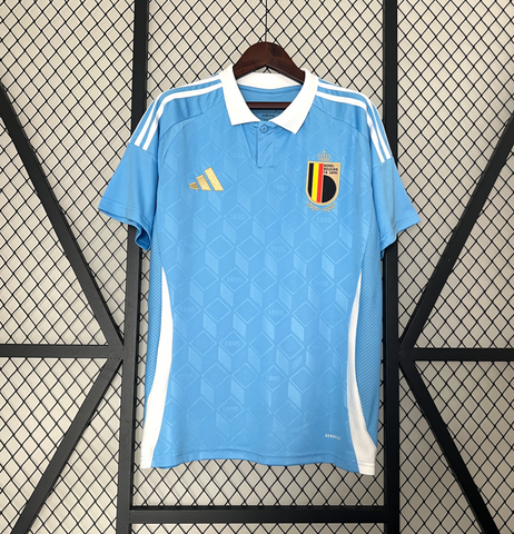 Camisa Seleção Bélgica 2024 Adidas - Branco - Vilas Store