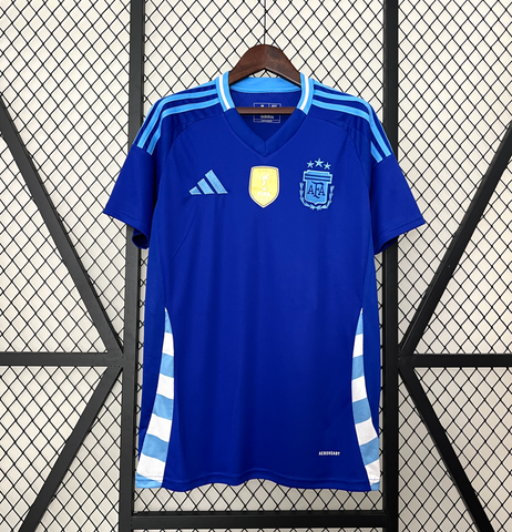 Camisa Argentina 2024 Adidas + Patch de Campeão Mundial - Vilas Store