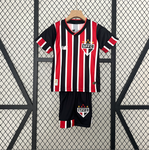 Kit Infantil São Paulo II 24/25 New Balance - Vermelho