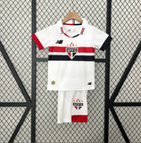 Kit Infantil São Paulo I 24/25 New Balance - Branco