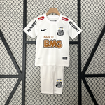 Kit Infantil Santos Retrô 11/12 Umbro - Branco