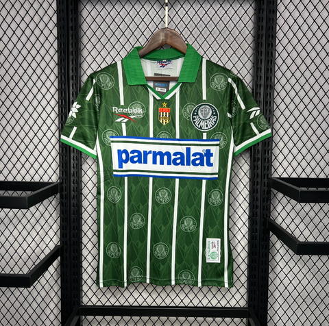 Camisa Palmeiras Retrô 1996 - Reebok - Verde e Branca