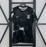 Camisa Corinthians 25/26 Nike - Treino Preta