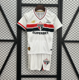 Kit Infantil São Paulo I 25/26 New Balance - Branco