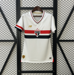 Camisa São Paulo Feminina Branco 25/26 - New Balance