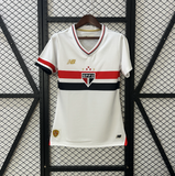 Camisa São Paulo Feminina Branco 25/26 - New Balance