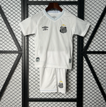 Kit Infantil Santos Retrô 25/26 Umbro - Branco