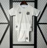 Kit Infantil Santos Retrô 25/26 Umbro - Branco