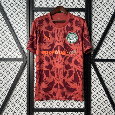 Camisa de Goleiro Palmeiras 25/26 Puma - Vermelha