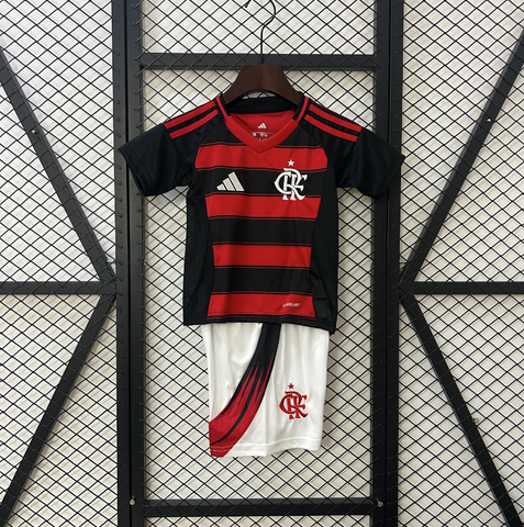 Kit Infantil Flamengo 25/26 Adidas - Vermelho