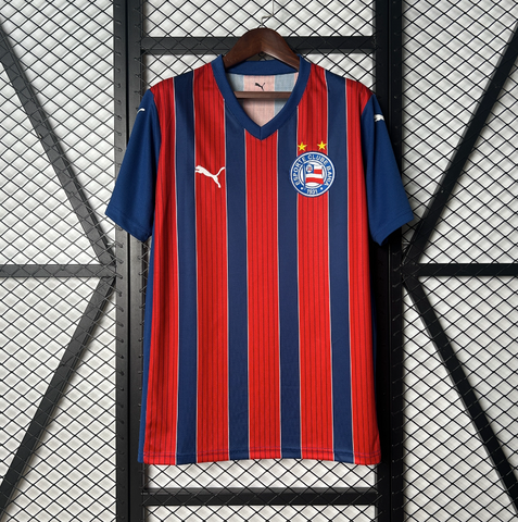 Camisa Bahia 25/26 Puma - Vermelha Azul