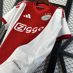 Camisa Ajax I 25/26 Adidas - Branco e Vermelho