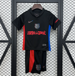 Kit Infantil Barcelona 25/26 Nike - Preto
