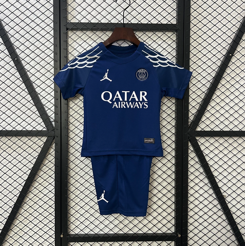 Kit Infantil PSG 24/25 Nike Jordan - Azul
