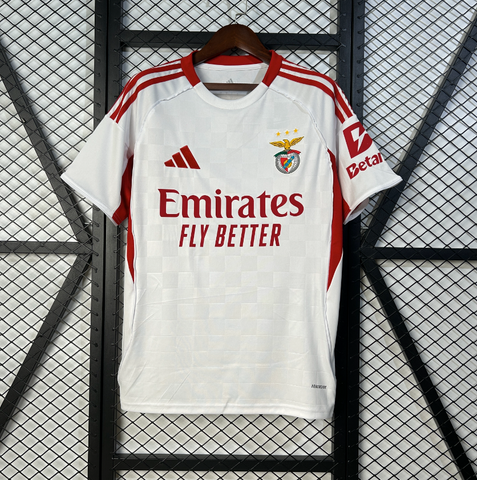 Camisa Benfica 25/26 Adidas - Branco