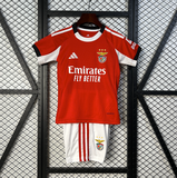 Kit Infantil Benfica 25/26 Adidas - Vermelho