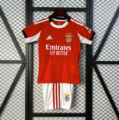 Kit Infantil Benfica 25/26 Adidas - Vermelho