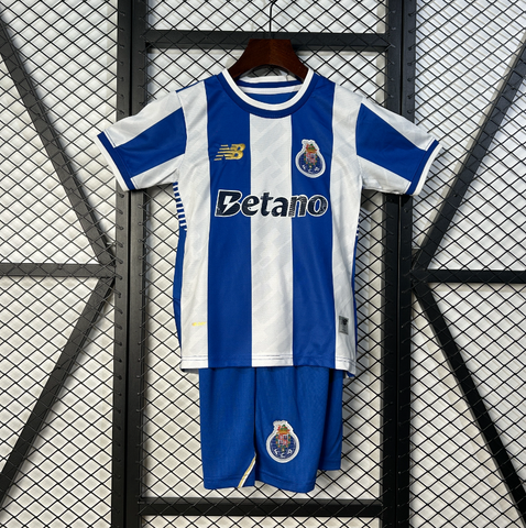 Kit Infantil Porto 25/26 New Balance - Branco e Azul