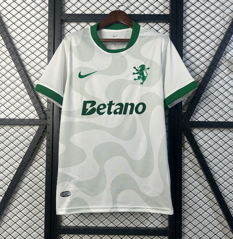 Camisa Sporting 25/26 Nike - Verde e Branca